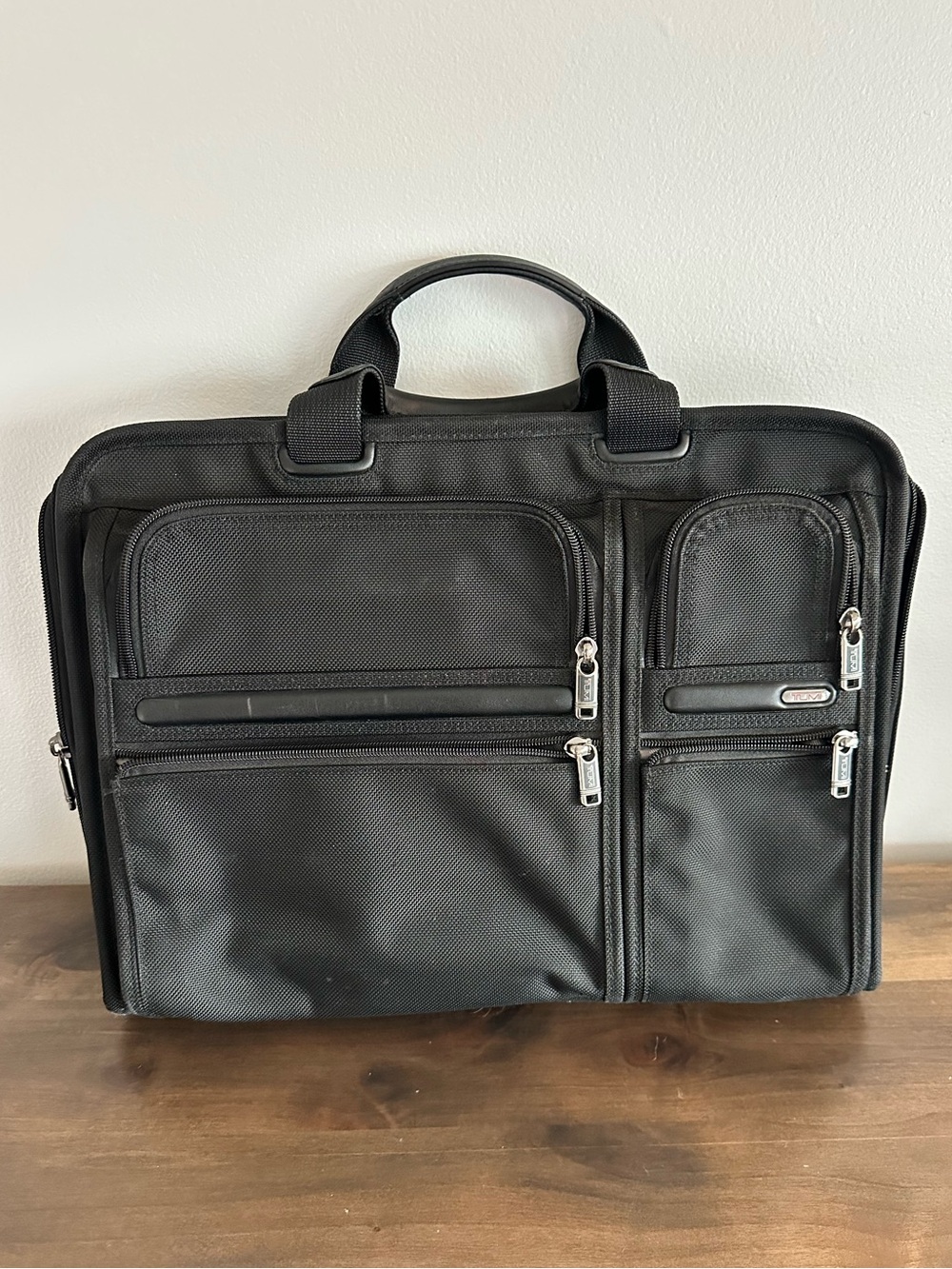 TUMI Professional Black Laptop Briefcase